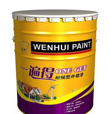 【北京文惠】 外墻涂料一遍得(乳膠漆)涂料 不用底漆的外墻涂料 內外墻涂料圖片_高清圖_細節圖-北京風正建筑裝飾材料 -